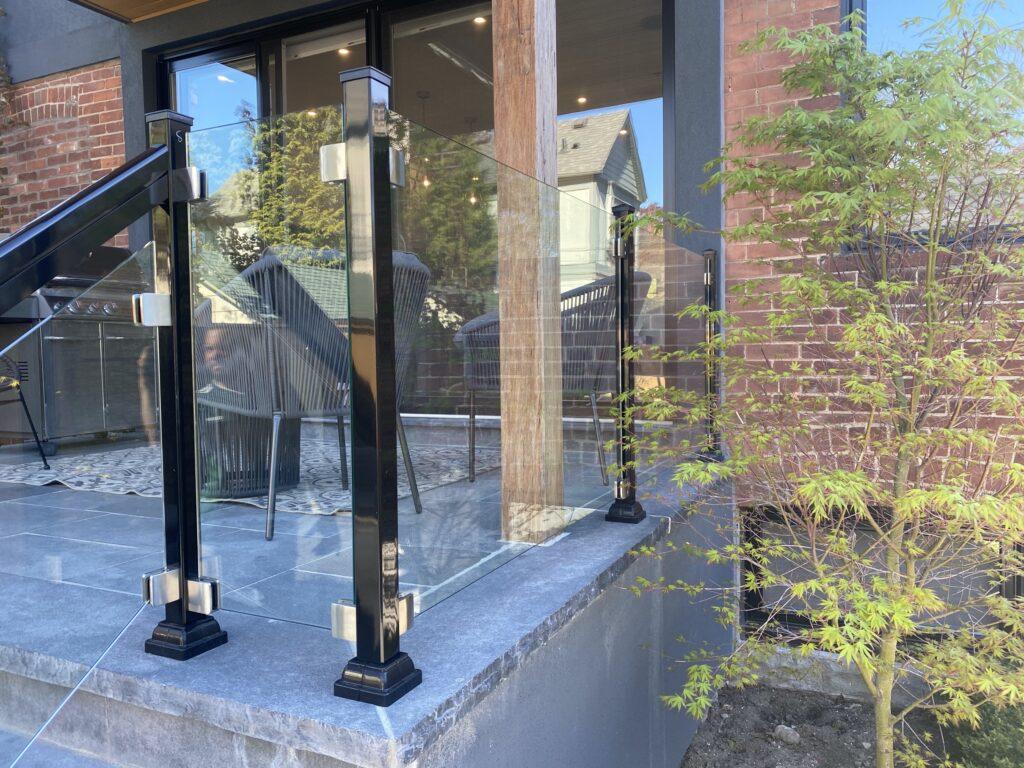 Glass Railing Terrace Aluminum Railings