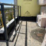 new aluminum railing for a roof top k