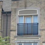 aluminum railing with glass in Mississauga
