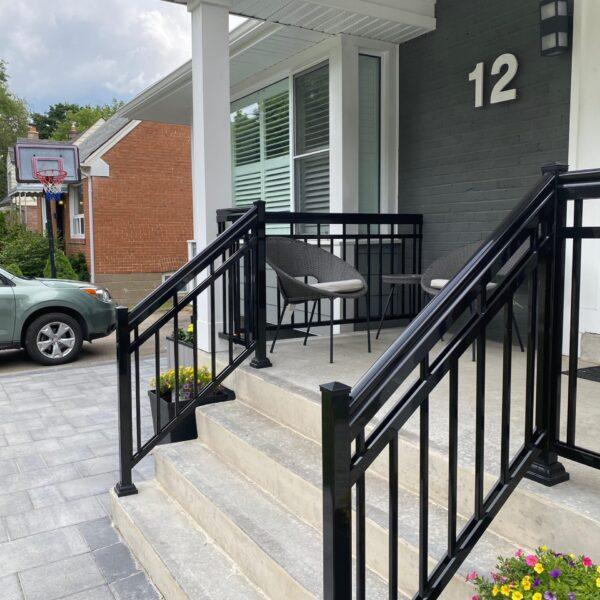 Deck Railing Gallery in Canada Terrace Aluminum Railings