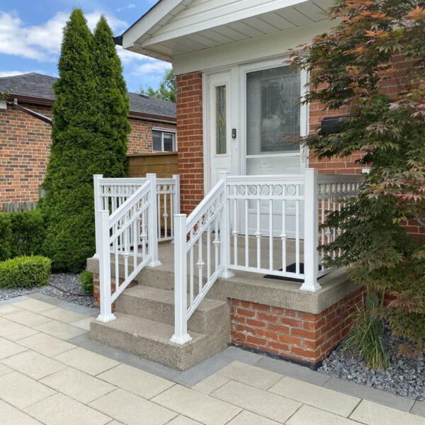 Deck Railing Gallery in Canada Terrace Aluminum Railings