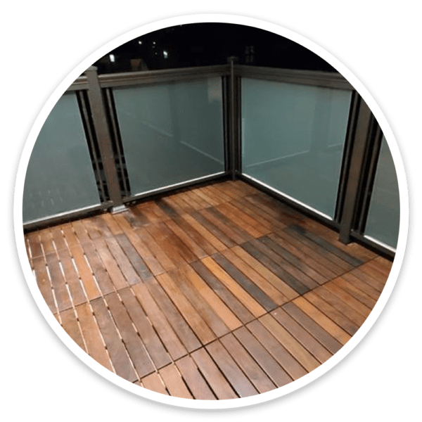 Home Terrace Aluminum Railings