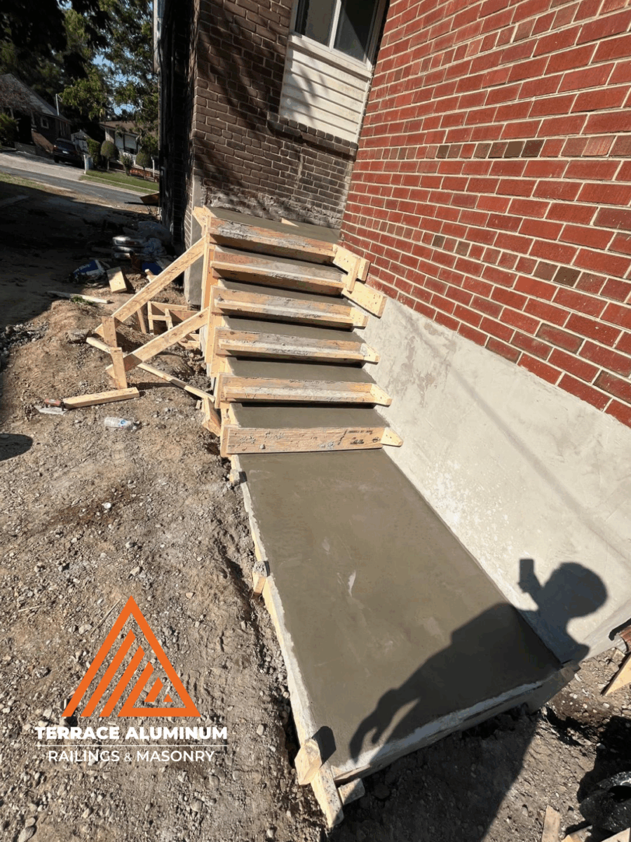 Finished concrete project showcasing smooth edges and modern finish