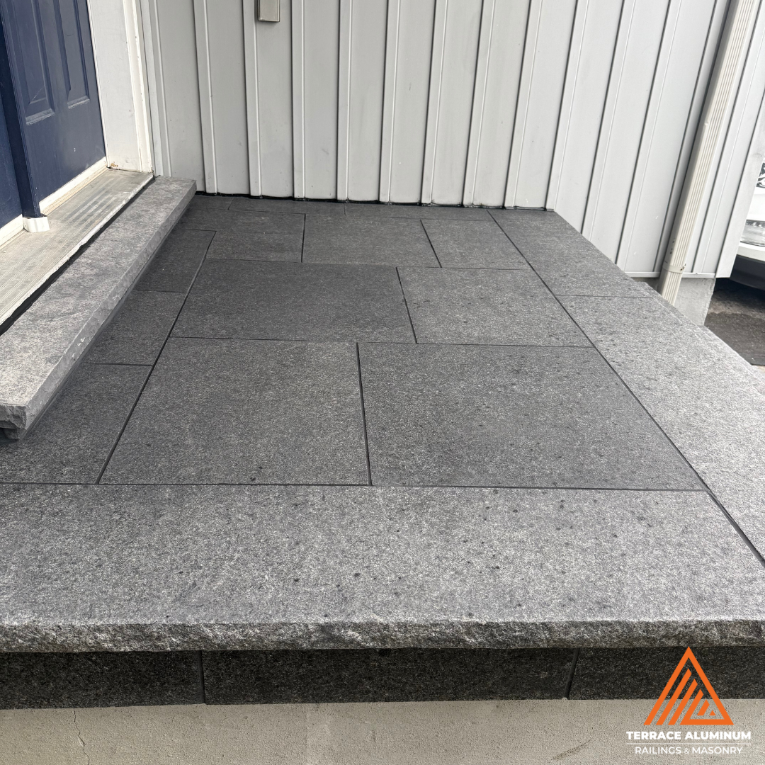 Custom Flagstone Tuckpointing Restoration