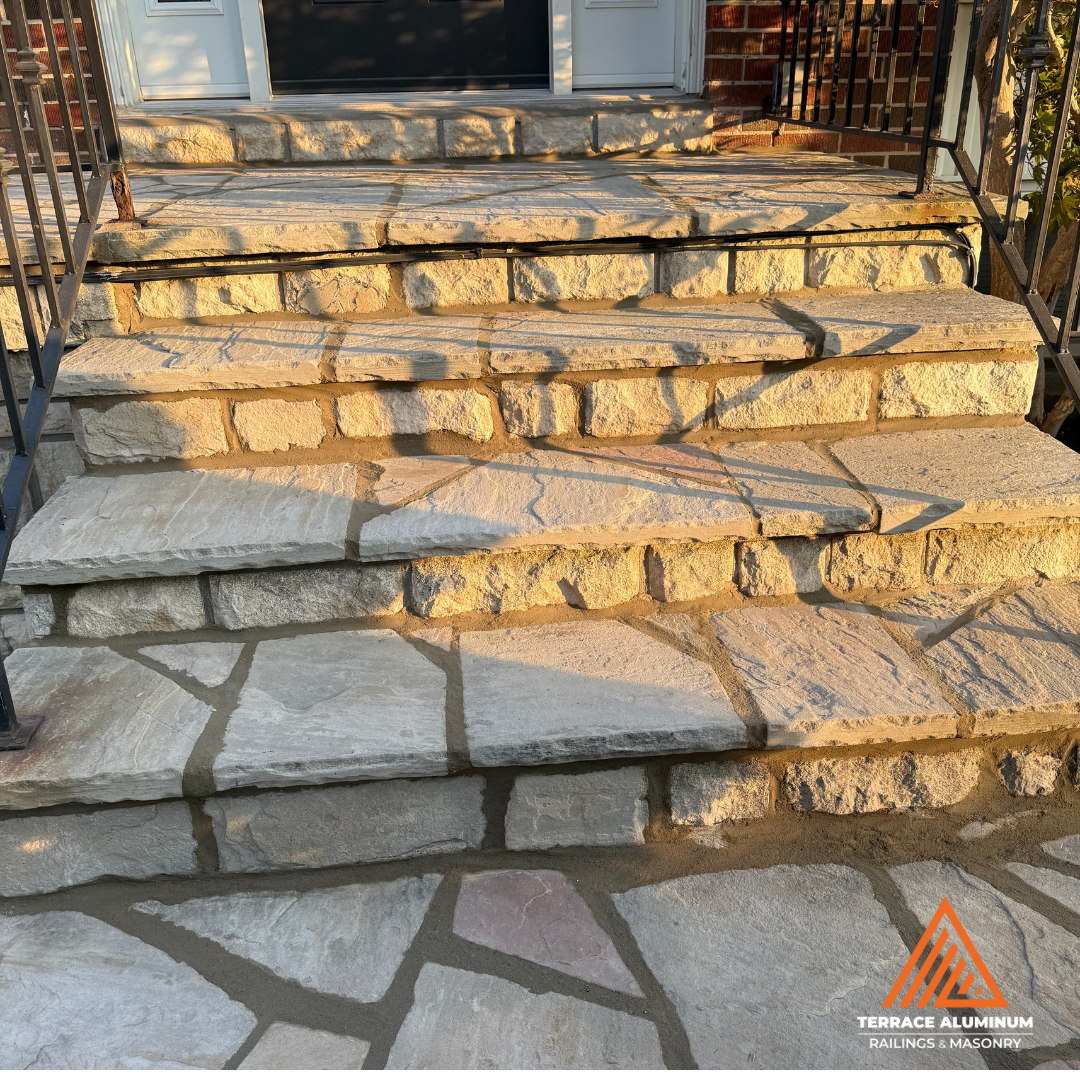 Flagstone Repair and Tuckpointing