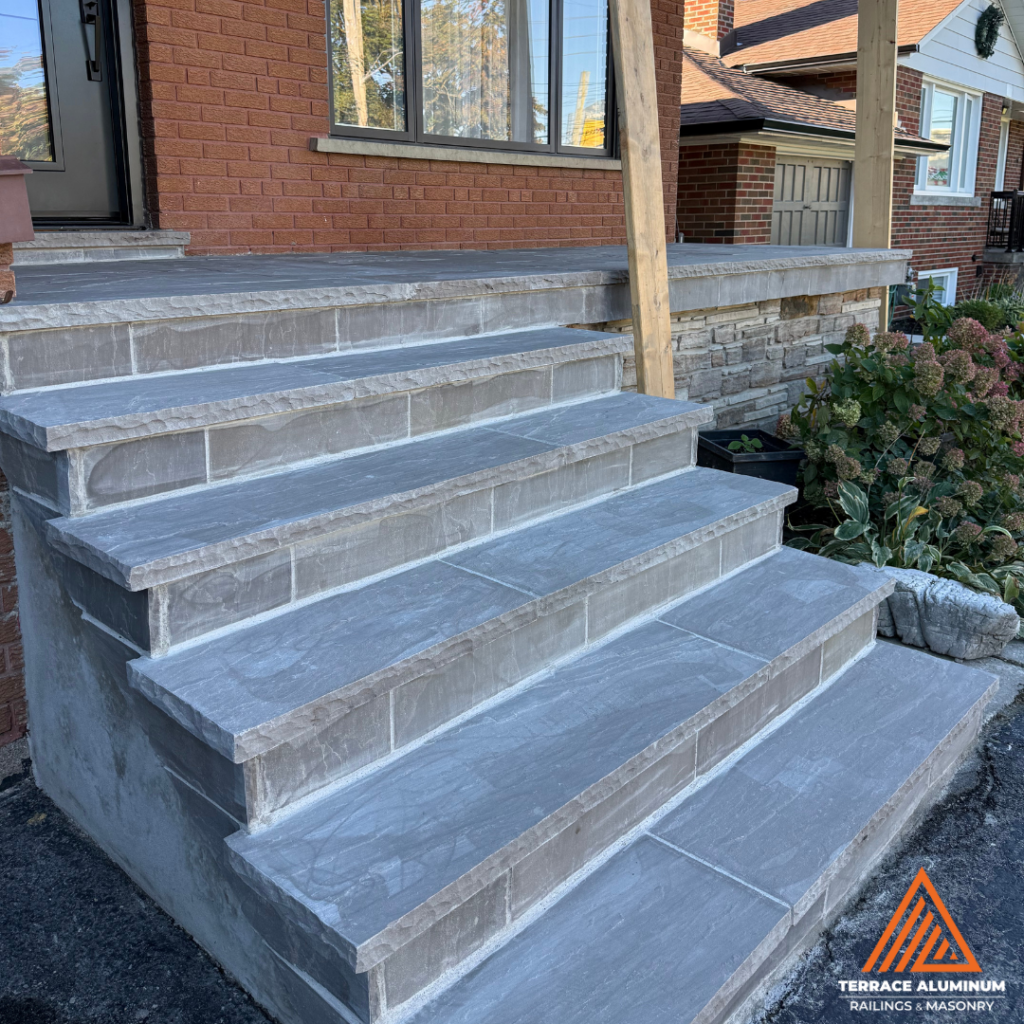 Flagstone Tuckpointing Repair