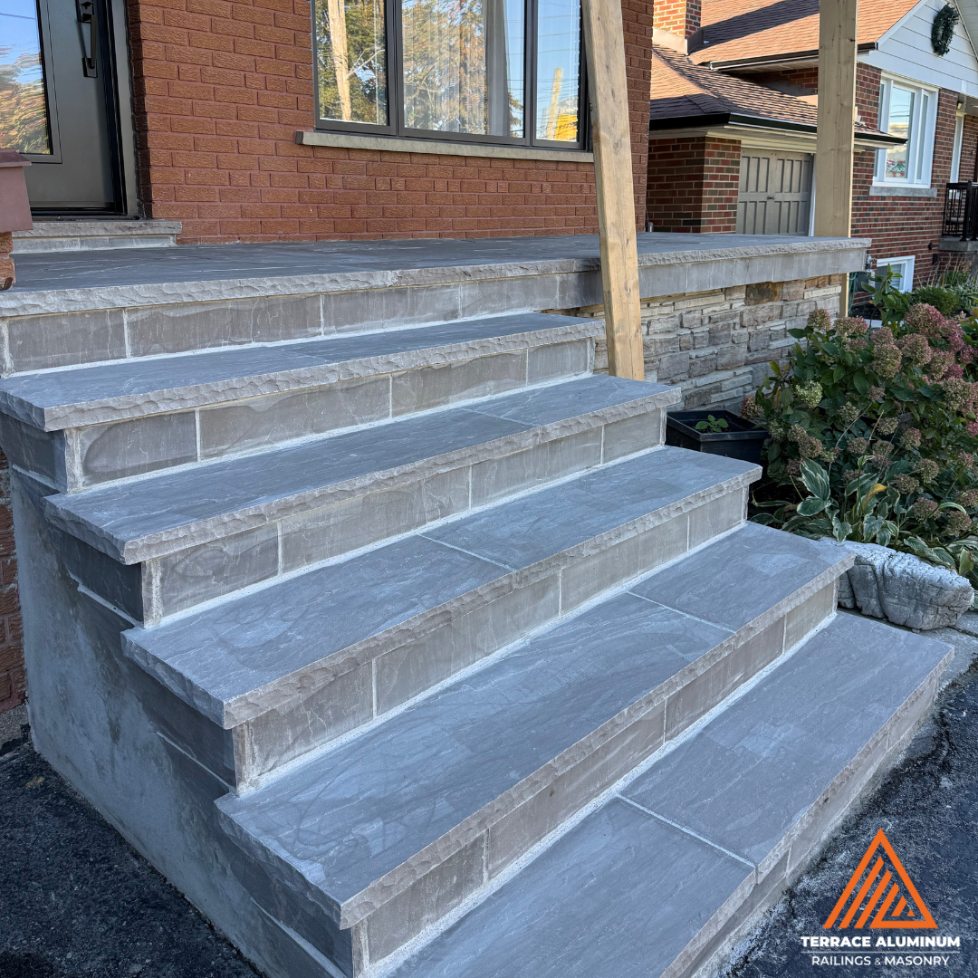 Flagstone Tuckpointing Repair